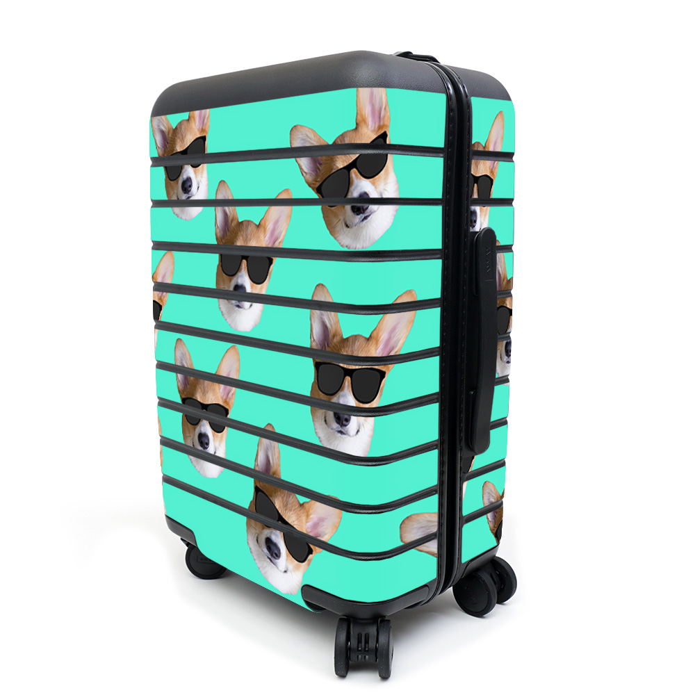 Picture of MightySkins AWCAON-Cool Corgi Skin for Away the Carry-On Suitcase - Cool Corgi