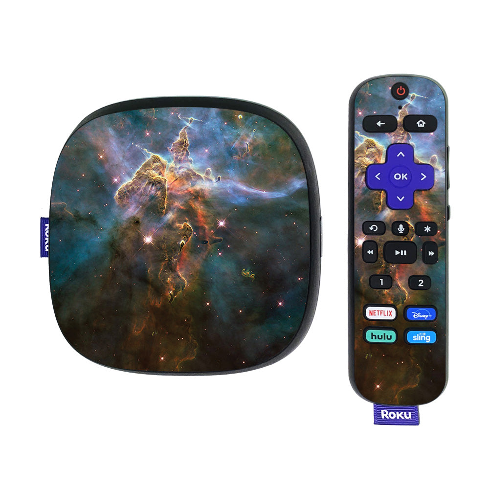 ROUL4K20-Eagle Nebula Skin Compatible with Roku Ultra HDR 4K Streaming Media Player 2020 of Skin - Eagle Nebula -  MightySkins