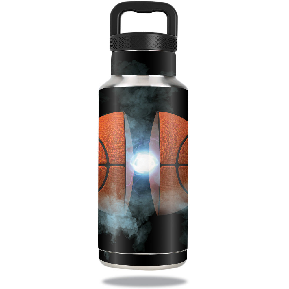 Picture of MightySkins OZBOT36-Basketball Orb Skin Compatible with Ozark Trail Water Bottle 36 oz Wrap Cover Sticker - Basketball Orb