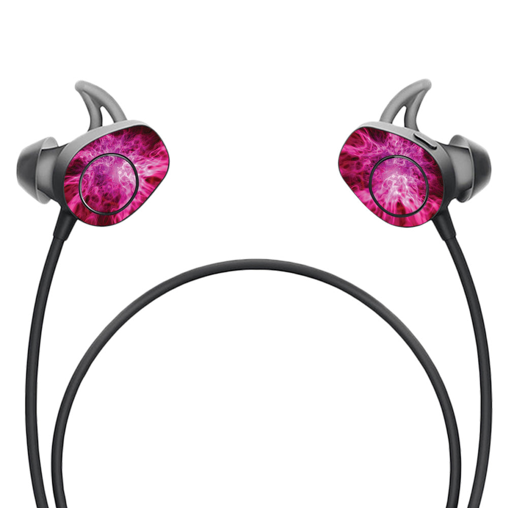 BOSOWI-Red Mystic Flames Skin for Bose Soundsport Wireless - Red Mystic Flames