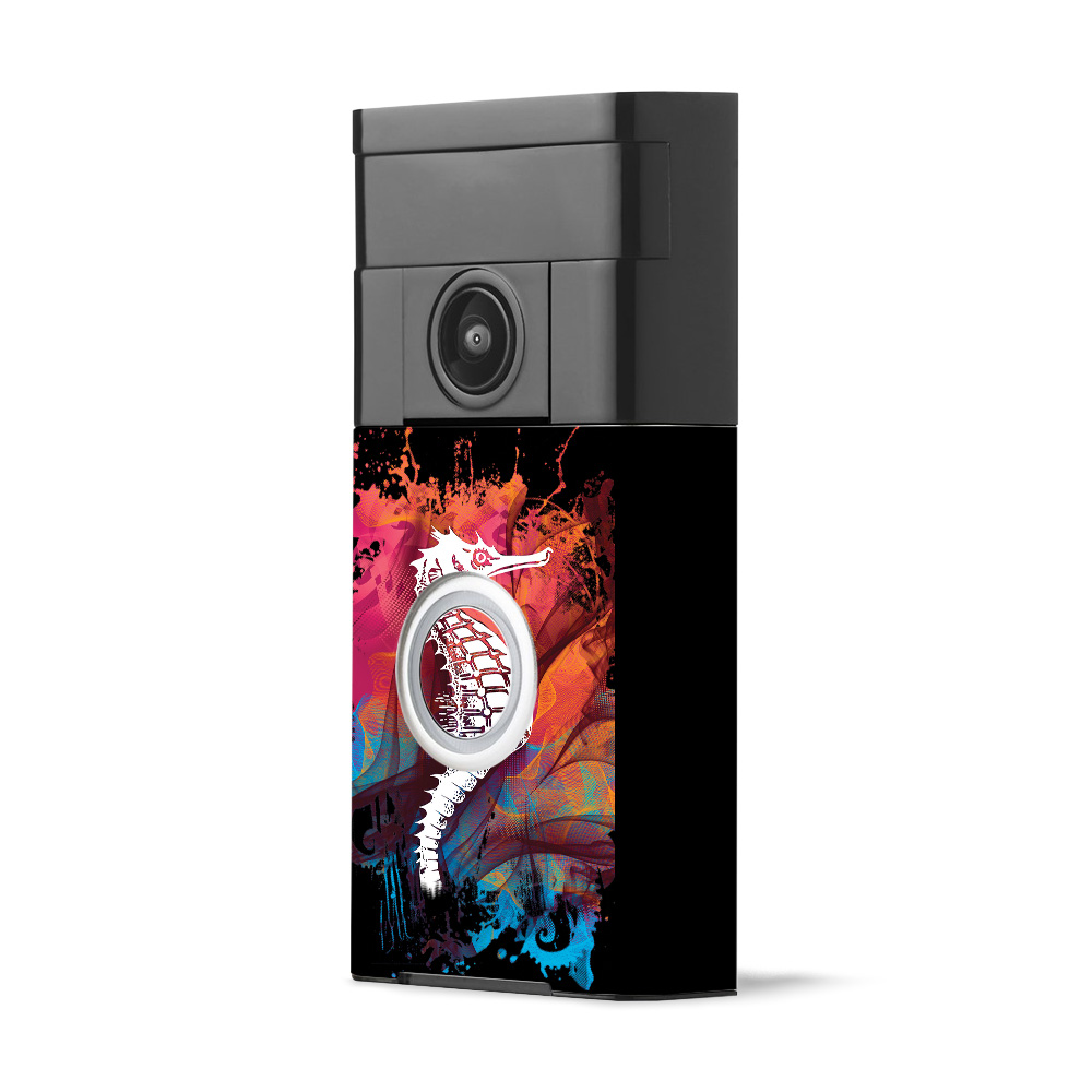 RIVD-Sea Colors Skin for Ring Video Doorbell - Sea Colors -  MightySkins