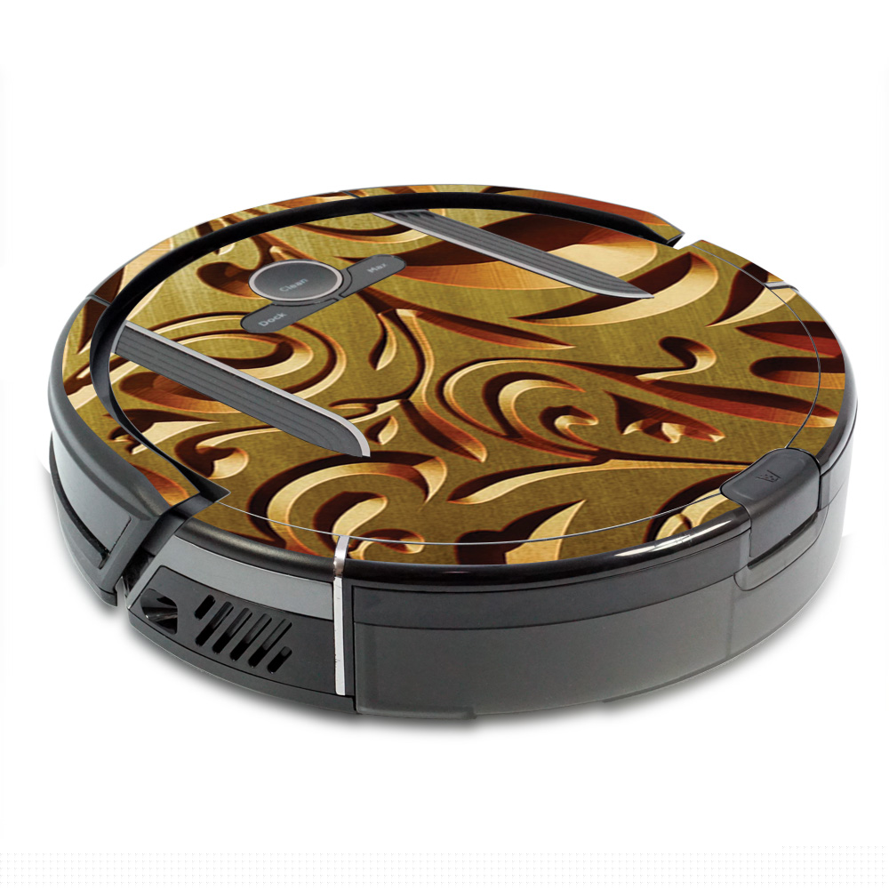 SHIOR85MINMosaic Gold Skin for Shark Ion Robot R85 Vacuum Minimum Coverage  Mosaic Gold