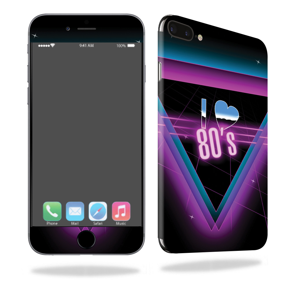 APIPH7PL-I Heart 80s Skin for Apple iPhone 7 Plus - I Heart 80s -  MightySkins
