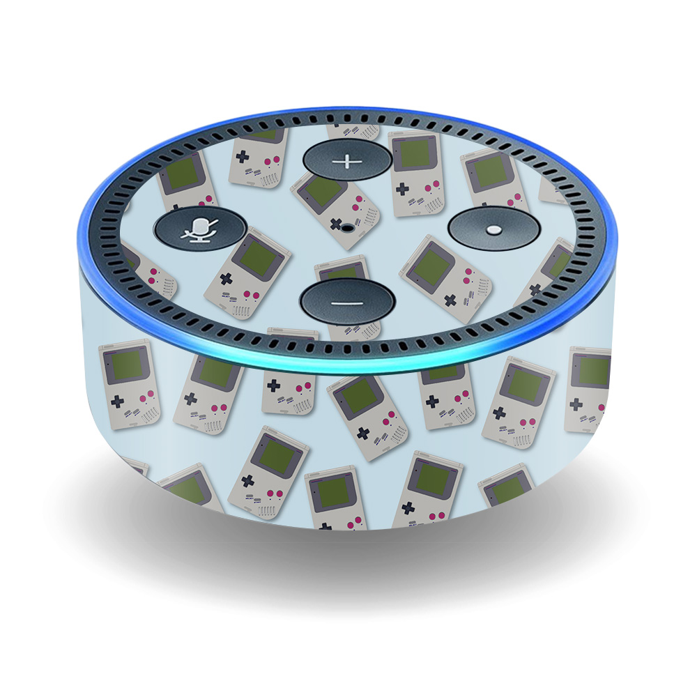 AMEDOT2-Game Kid Tile Skin for Amazon Echo Dot 2nd Generation - Game Kid Tile -  MightySkins