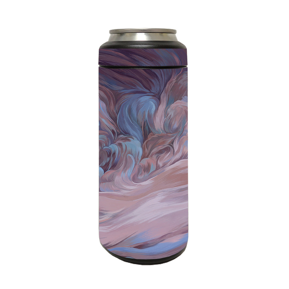 Picture of MightySkins YERM12COLSL-Monsoon Skin Compatible with YETI Rambler 12 oz Colster Slim Can - Monsoon