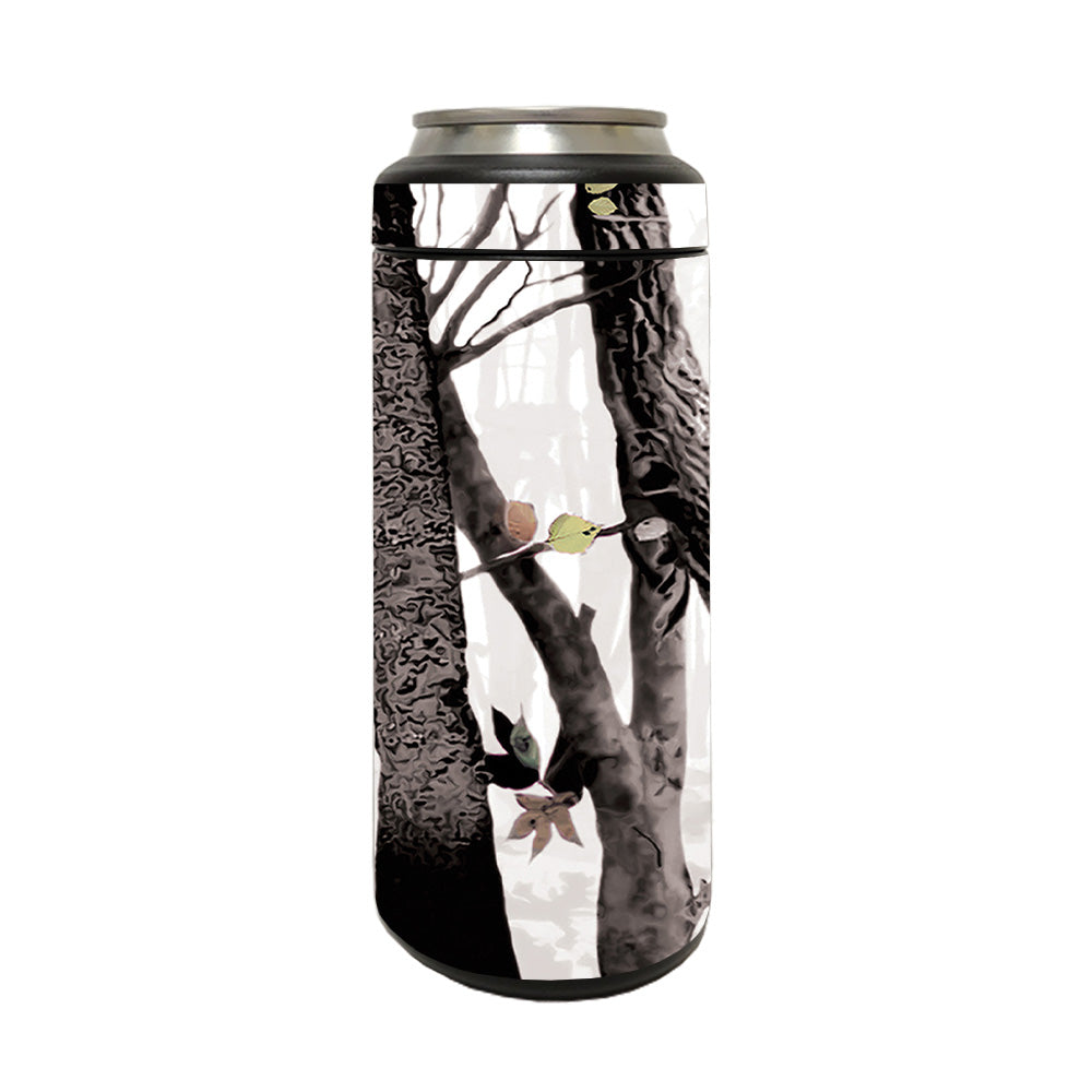 Picture of MightySkins YERM12COLSL-Artic Camo Skin Compatible with YETI Rambler 12 oz Colster Slim Can - Artic Camo