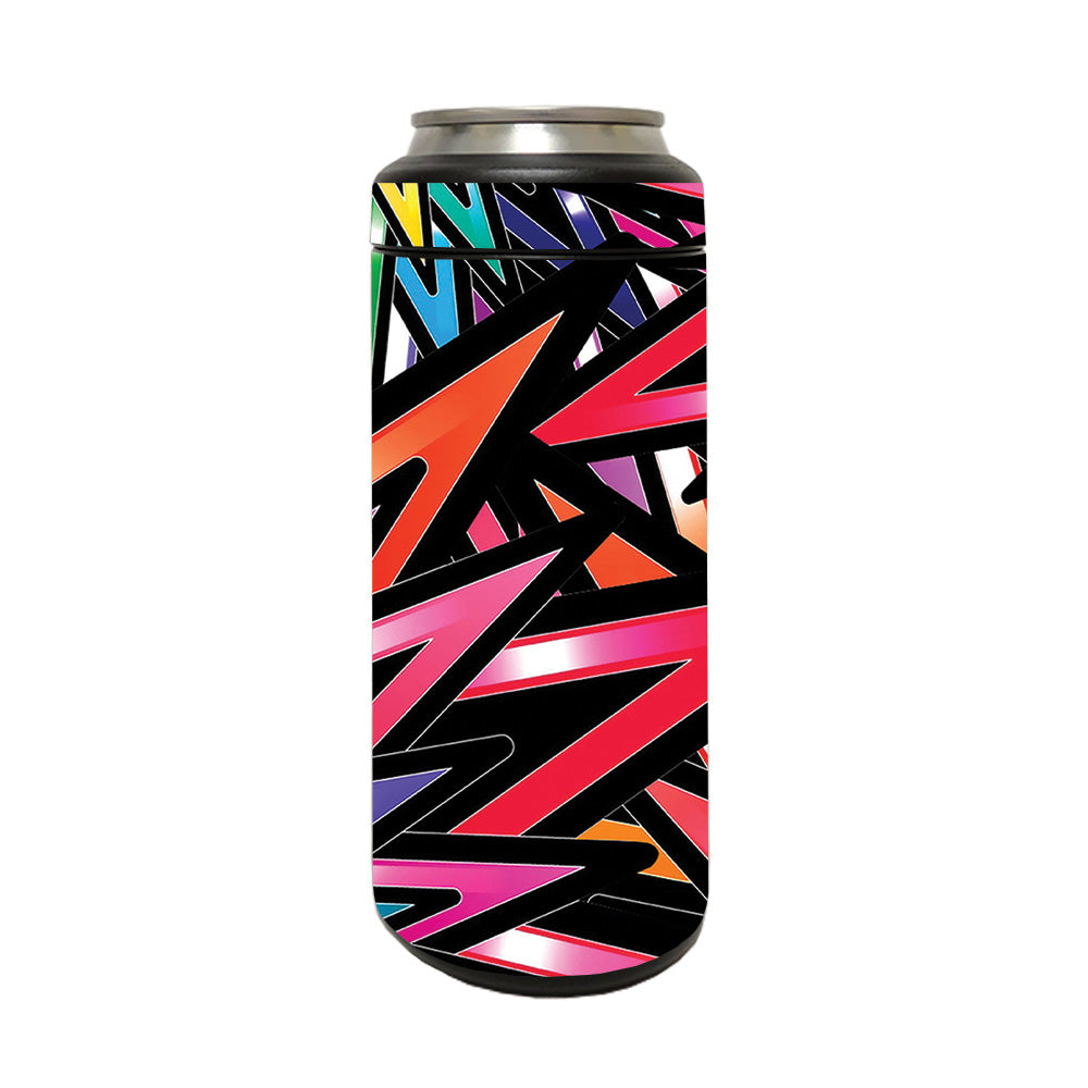 Picture of MightySkins YERM12COLSL-Color Bomb Skin Compatible with YETI Rambler 12 oz Colster Slim Can - Color Bomb