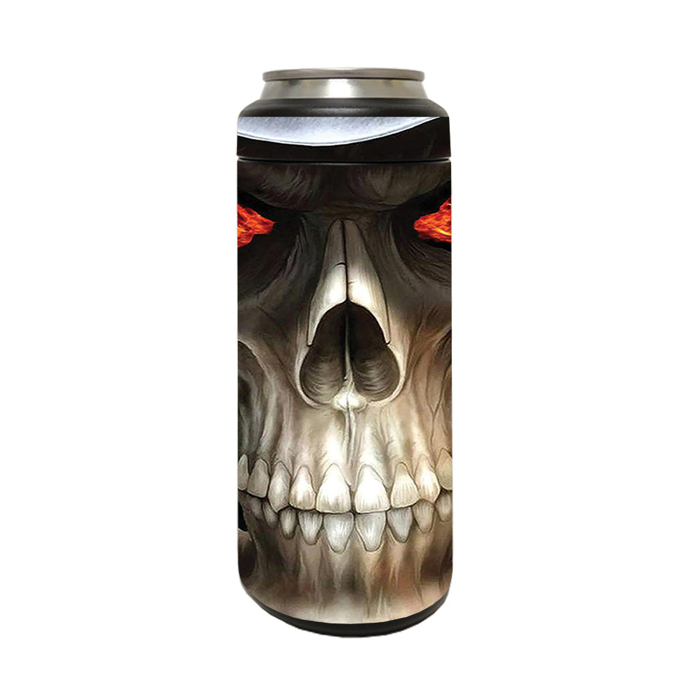 Picture of MightySkins YERM12COLSL-Evil Reaper Skin Compatible with YETI Rambler 12 oz Colster Slim Can - Evil Reaper