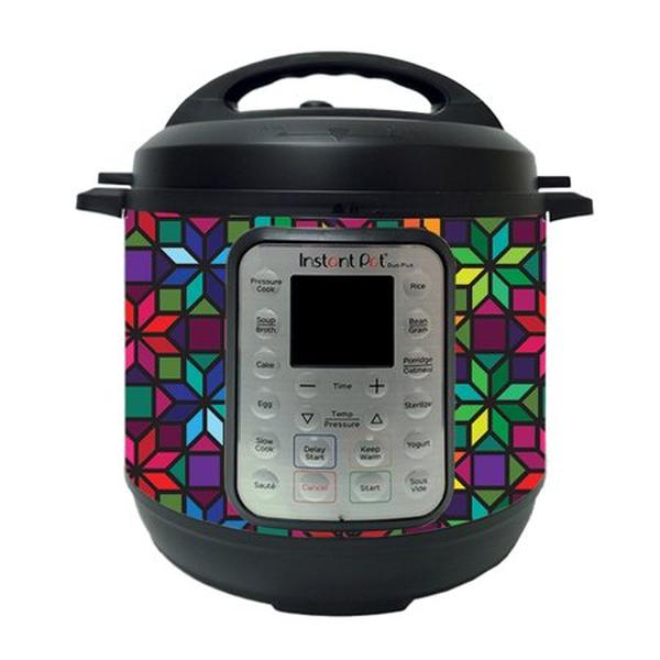 Picture of MightySkins INPTDO6QT-Stained Glass Window Skin Compatible with Instant Pot Duo Plus 6 qt. - Stained Glass Window