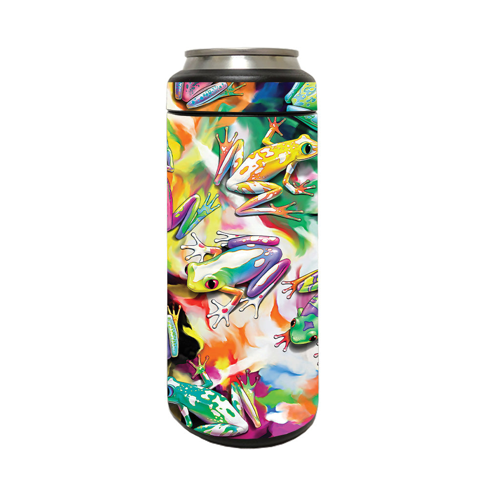 Picture of MightySkins YERM12COLSL-Wet Paint Skin Compatible with YETI Rambler 12 oz Colster Slim Can - Wet Paint