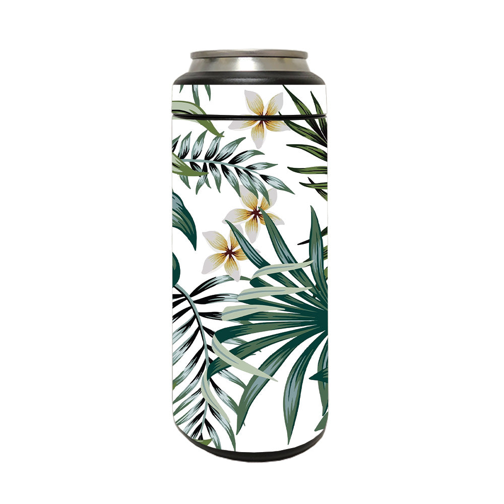 Picture of MightySkins YERM12COLSL-Tropical Hibiscus Skin Compatible with YETI Rambler 12 oz Colster Slim Can - Tropical Hibiscus