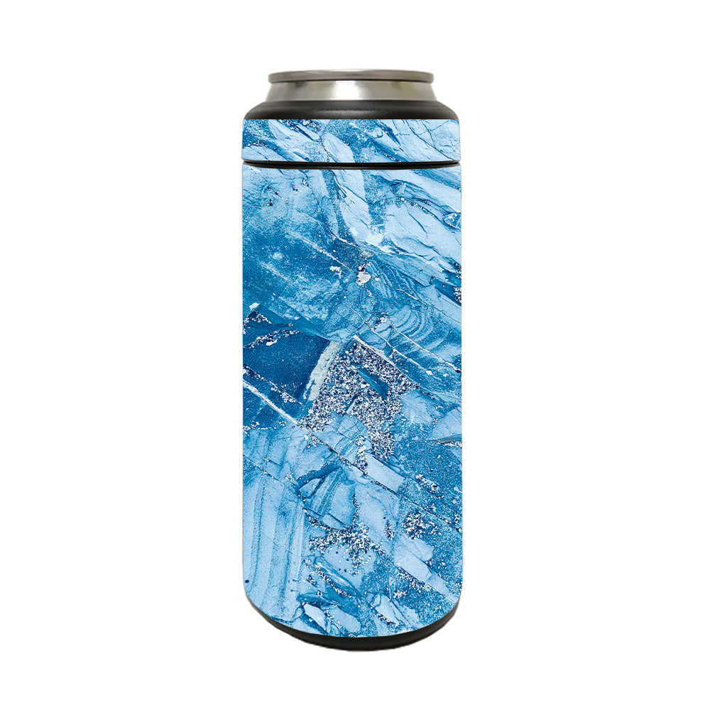Picture of MightySkins YERM12COLSL-Winter Rock Skin Compatible with YETI Rambler 12 oz Colster Slim Can - Winter Rock