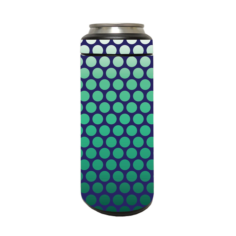 Picture of MightySkins YERM12COLSL-Spots Skin Compatible with YETI Rambler 12 oz Colster Slim Can - Spots