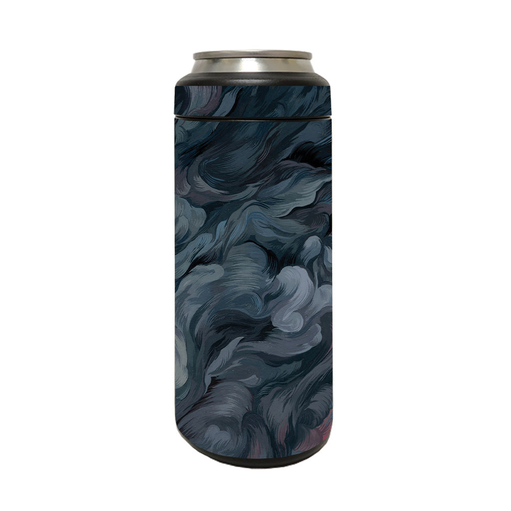 Picture of MightySkins YERM12COLSL-Storm Cloud Skin Compatible with YETI Rambler 12 oz Colster Slim Can - Storm Cloud