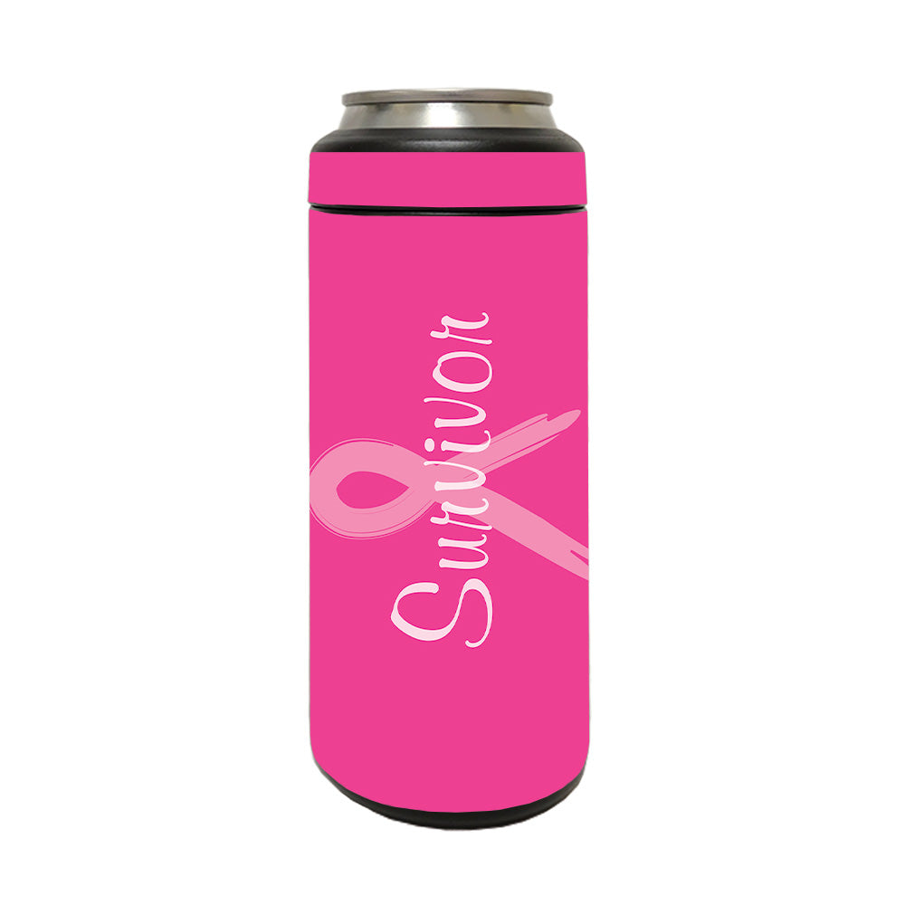 Picture of MightySkins YERM12COLSL-Survivor Skin Compatible with YETI Rambler 12 oz Colster Slim Can - Survivor