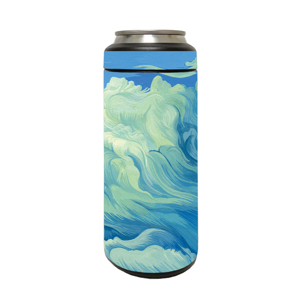 Picture of MightySkins YERM12COLSL-Visionary Skin Compatible with YETI Rambler 12 oz Colster Slim Can - Visionary