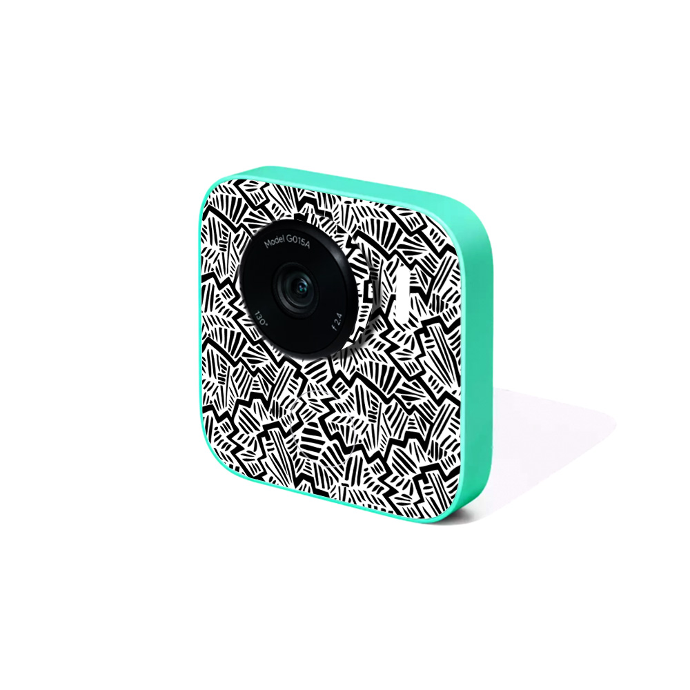 Picture of MightySkins GOOCL-Abstract Black Skin for Google Clips Camera&#44; Abstract Black