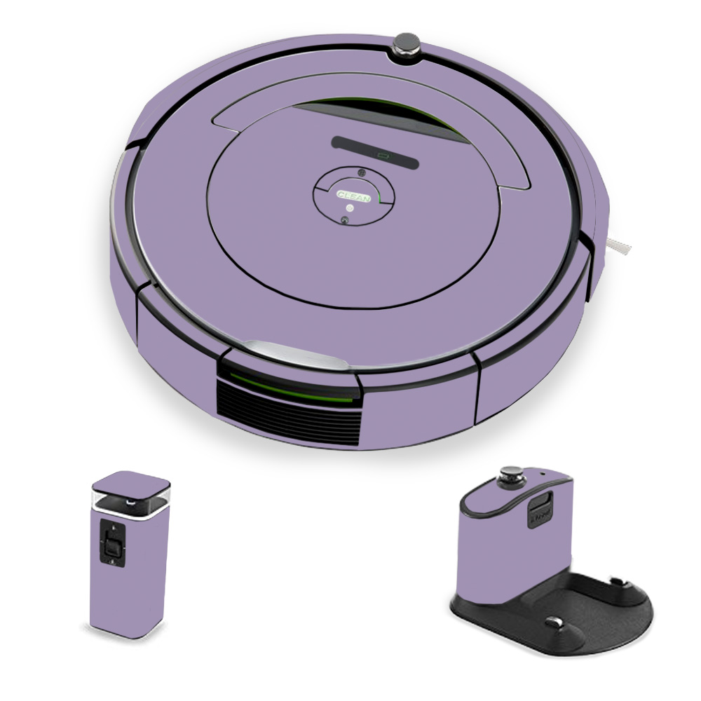 Picture of MightySkins IRRO690-Solid Lavender Skin for iRobot Roomba 690 Robot Vacuum&#44; Solid Lavender