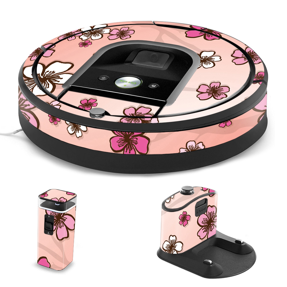IRRO960-Cherry Blossom Skin for iRobot Roomba 960 Robot Vacuum, Cherry Blossom -  MightySkins
