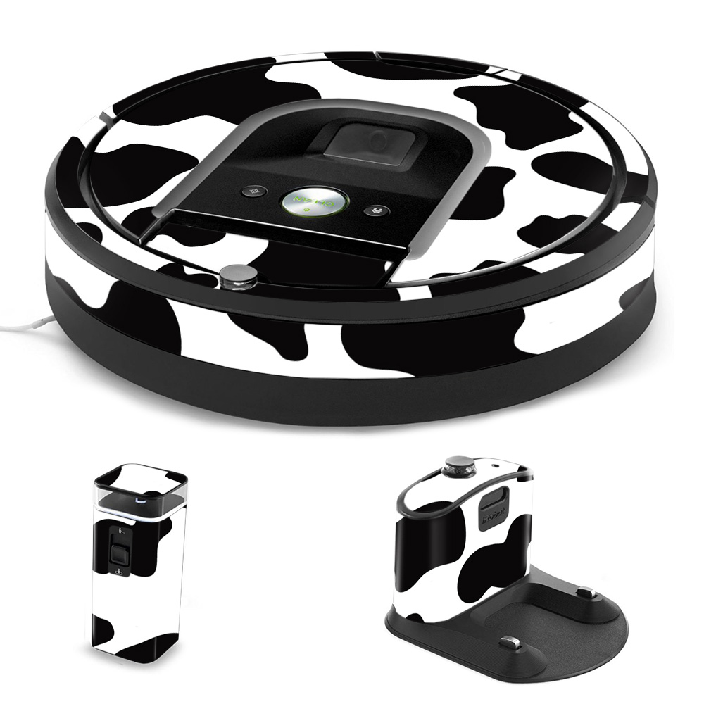 IRRO960-Cow Print Skin for iRobot Roomba 960 Robot Vacuum, Cow Print -  MightySkins