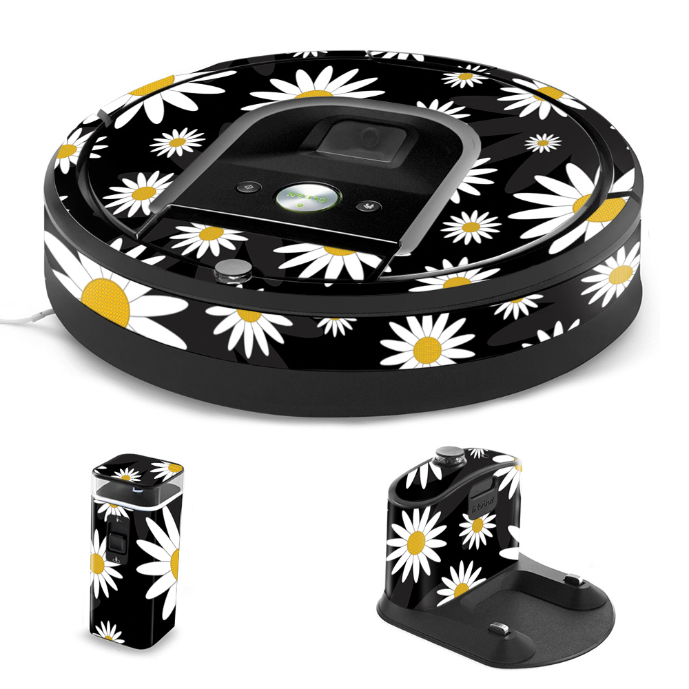 IRRO960-Daisies Skin for iRobot Roomba 960 Robot Vacuum, Daisies -  MightySkins