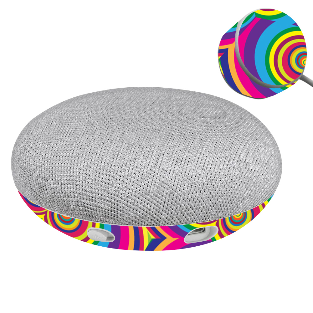 GOOHOMIGroovy 60s Skin for Google Home Mini Groovy 60s