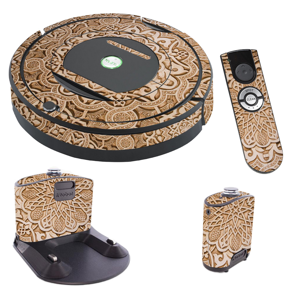 IRRO770-Carved Skin for iRobot Roomba 770 Robot Vacuum, Carved -  MightySkins
