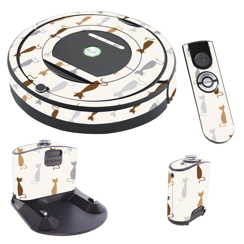 IRRO770-Cat Lady Skin for iRobot Roomba 770 Robot Vacuum, Cat Lady -  MightySkins