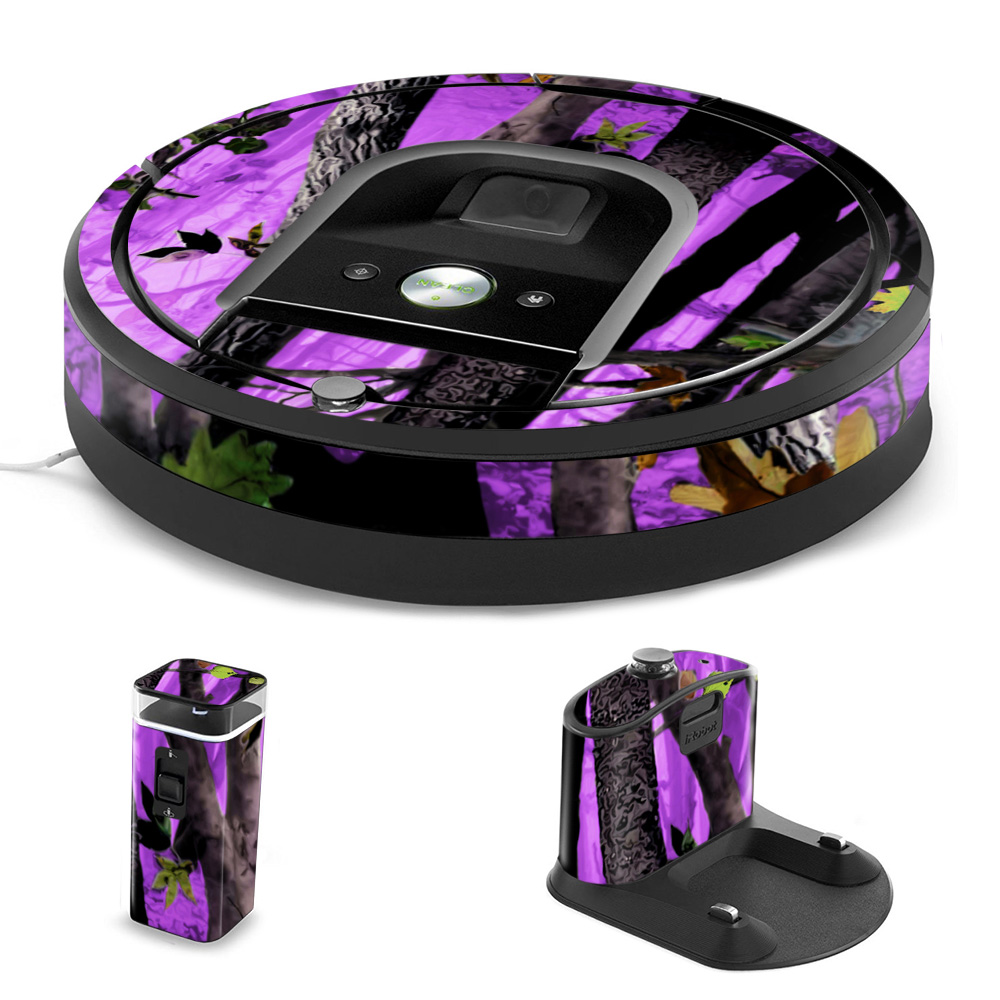 IRRO960-Purple Tree Camo Skin for iRobot Roomba 960 Robot Vacuum, Purple Tree Camo -  MightySkins