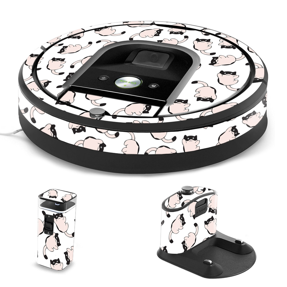IRRO960-Raining Cats Skin for iRobot Roomba 960 Robot Vacuum, Raining Cats -  MightySkins