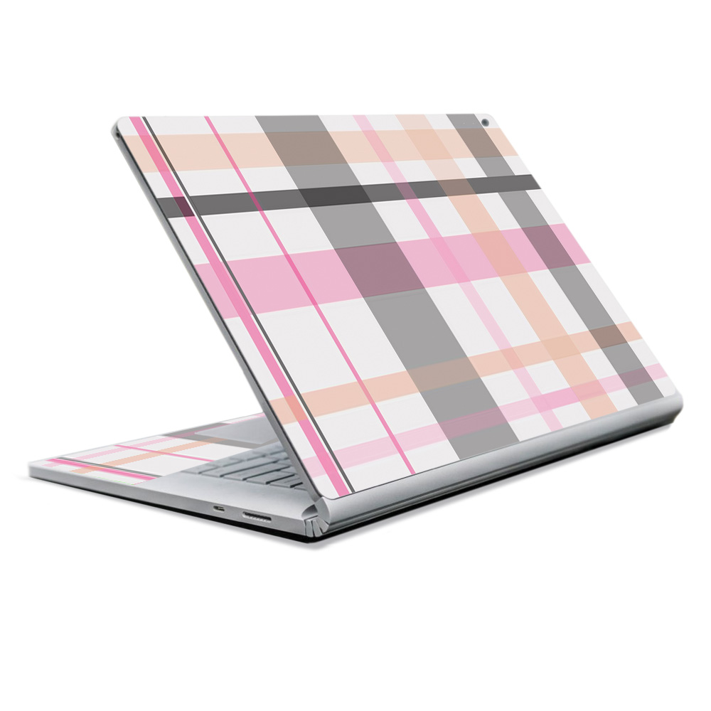 MISURFB215-Plaid Skin for 15 in. 2018 Microsoft Surface Book 2, Plaid -  MightySkins