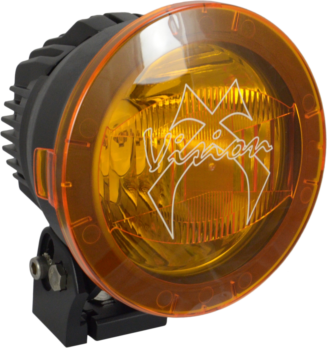 6.7 in. Cannon PCV Cover Yellow Combo Beam Light