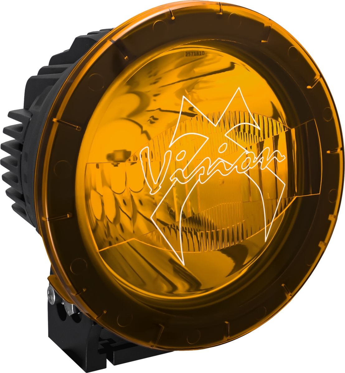 8.7 in. Cannon PCV Cover Yellow Combo Beam Light