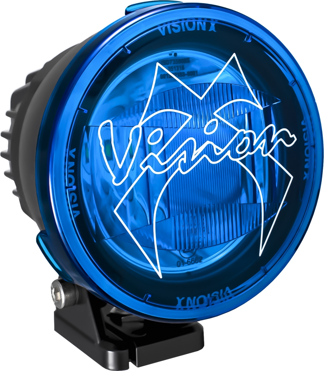 4.72 in. Cannon PCV Blue Cover Combo Beam Light