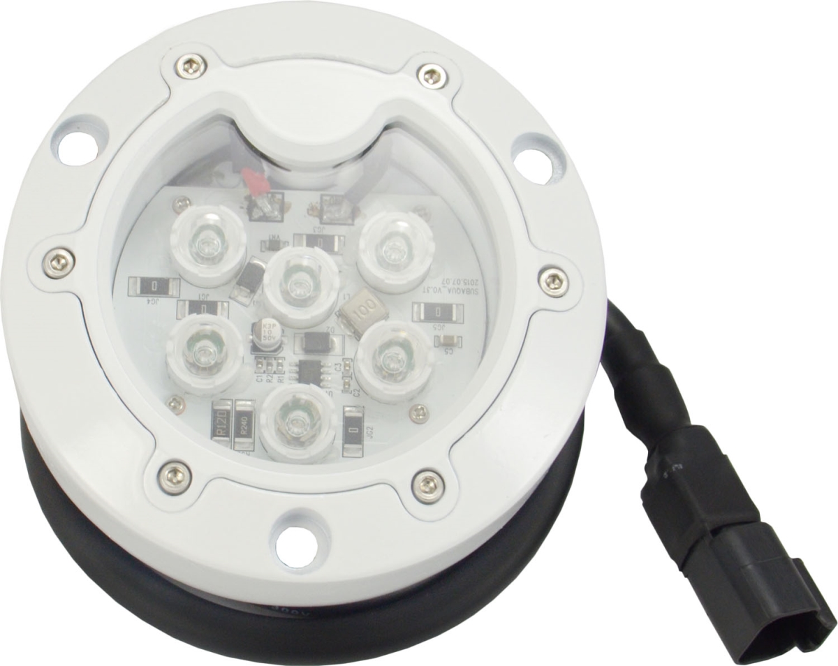 XIL-U625W Subaqua Under Water Light White 3W 6 LEDs 25 deg Beam Pattern Light -  Vision X Lighting