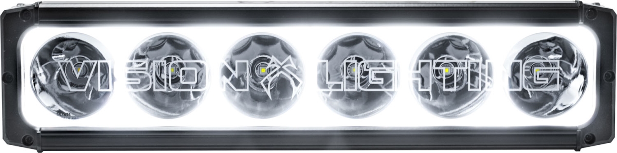 XPR-H6S 12 in. XPR-S Halo 10W Light Bar 6 LED Spot Optics for Xtreme Distance