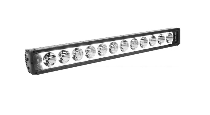 25 in. XPR Halo 10W Light Bar 12 LED Tilted Optics for Mixed Beam Light