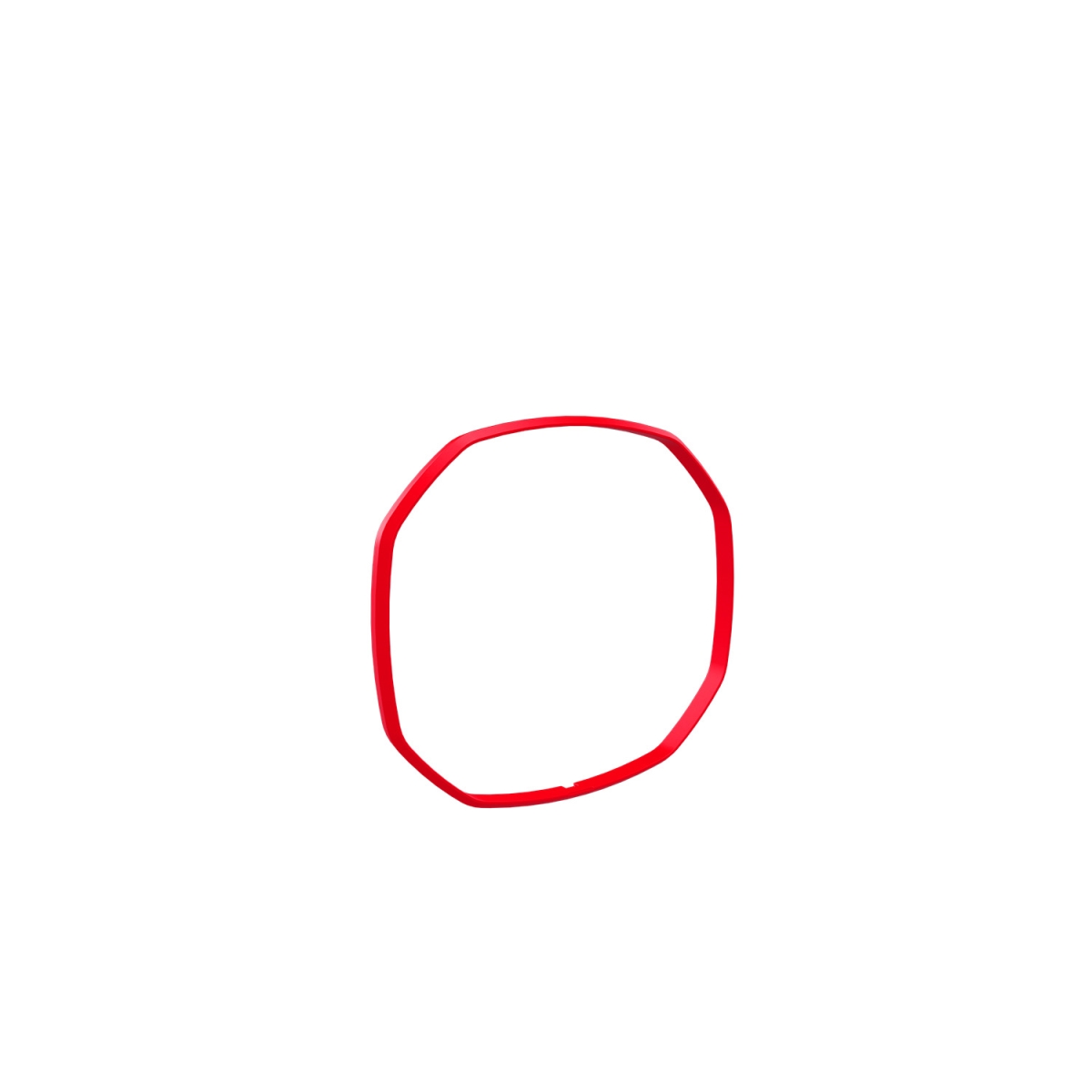 P-EXDL12TRIMR Red Trim Ring for 4 in. Explora Light