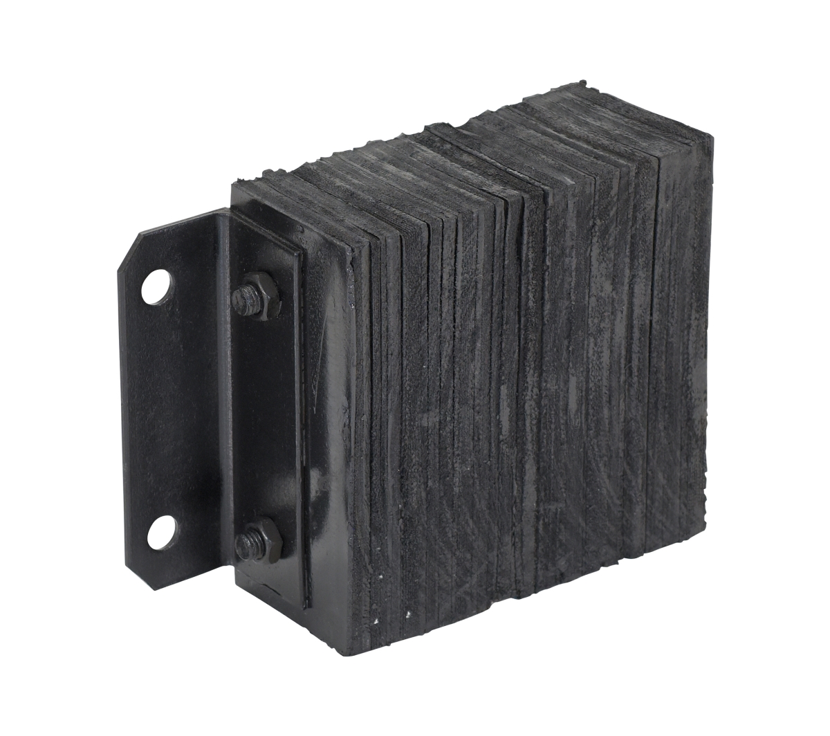1014-4.5F Laminated Dock Bumper - 10 x 14 x 4.5 in.