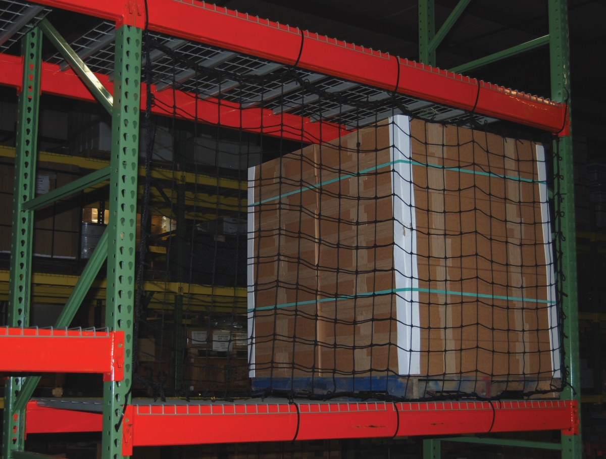 PRN-99-8 99 x 96 in. Nylon Pallet Rack Netting