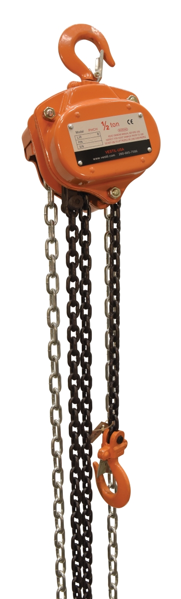 PHCH-1-10 10 ft. Professional Chain Hoist - 1000 lbs