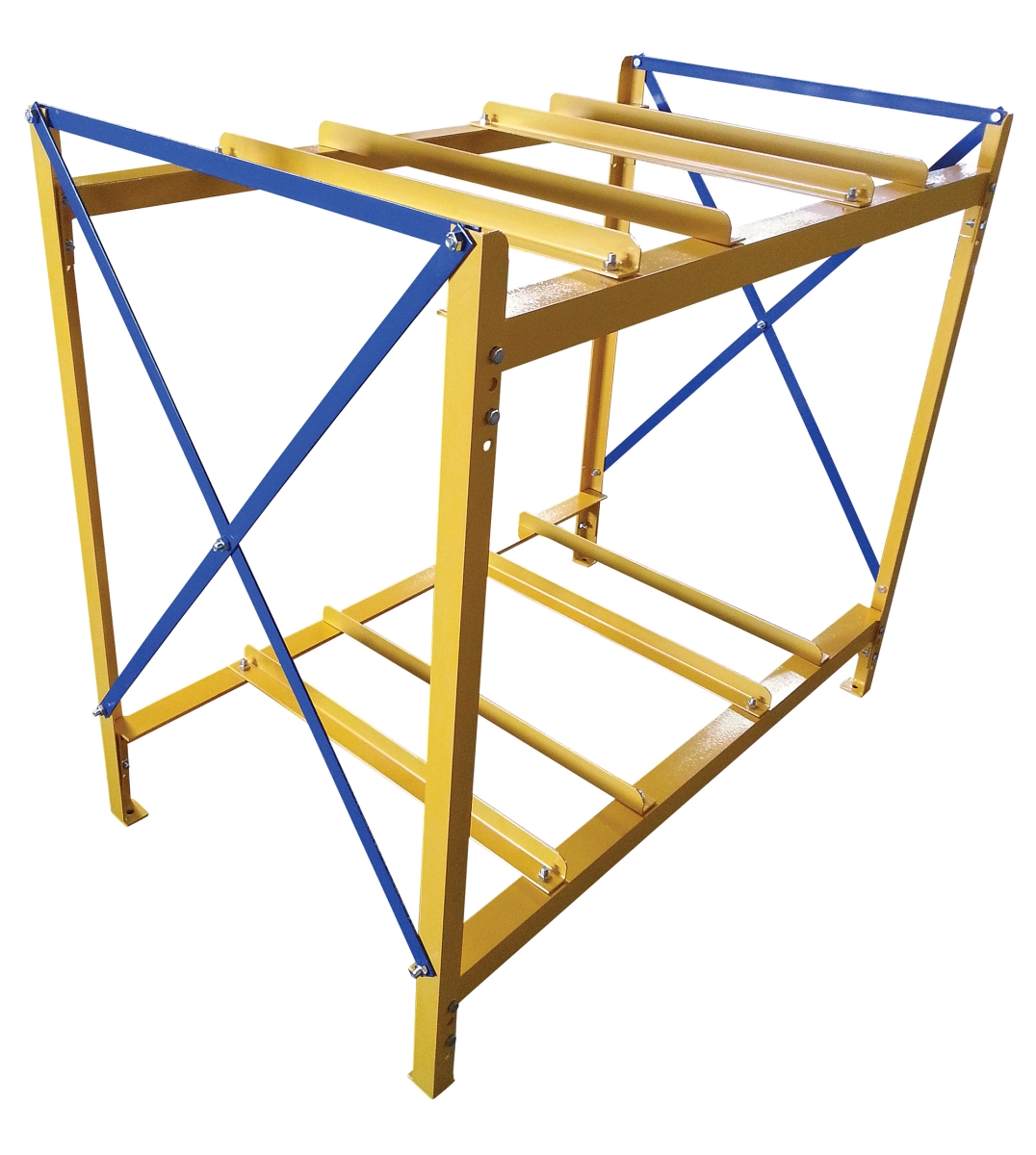 DRK-2-2 Horizontal 4 Drum Storage Rack