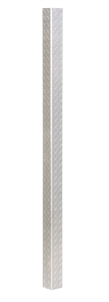 TPCG-48 48 in. Aluminum Treadplate Corner Guard