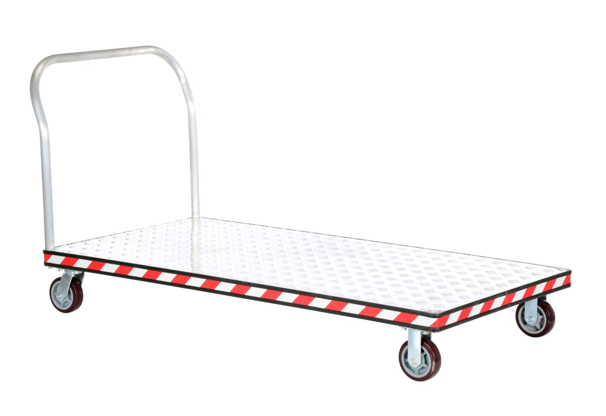 36 x 72 in. Heavy Duty Aluminum Treadplate Platform Truck