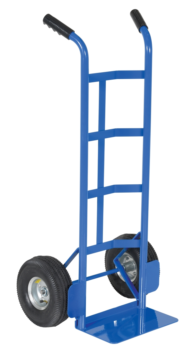 Steel Dual Handle Hand Truck Pneumatic Wheel