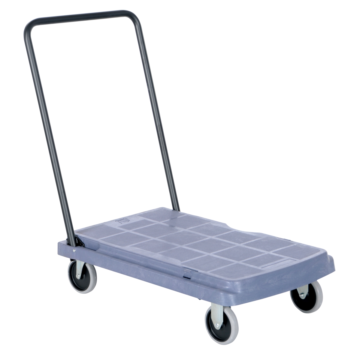 Platform Truck With Fold Down Handle 500 lb 31 1/2x20 1/2 Polyurethane