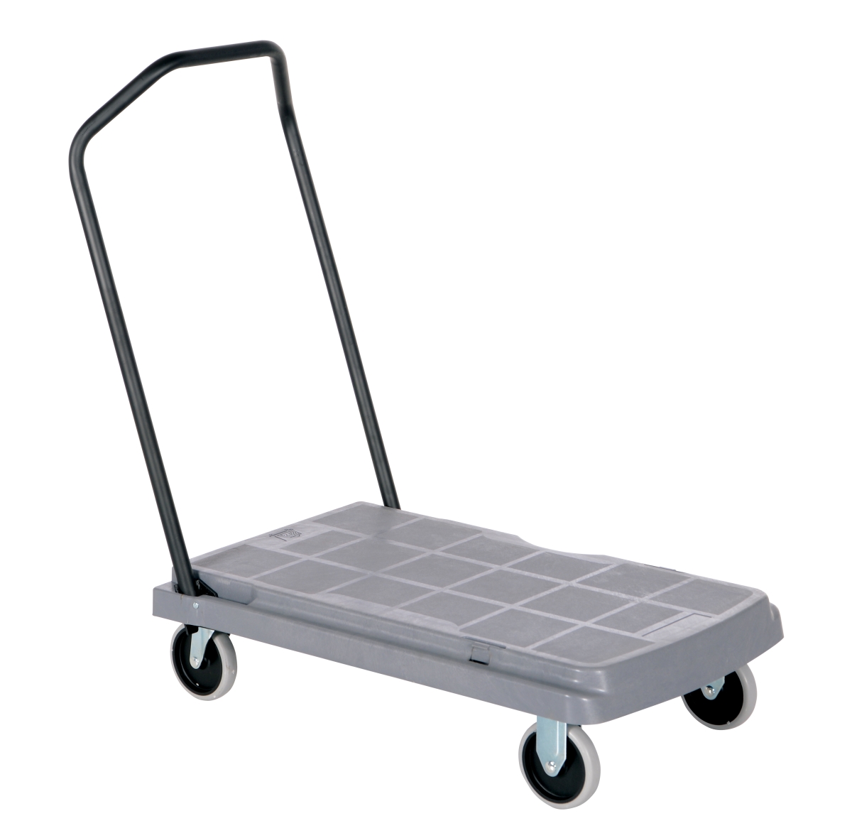 Platform Truck Ergo Fold Down Handle 500 lb 31 1/2x20 1/2 Polyurethane