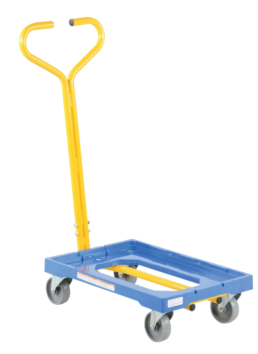 PDH-1624 16 x 24 in. Plastic Dolly with Handle, 500 lbs