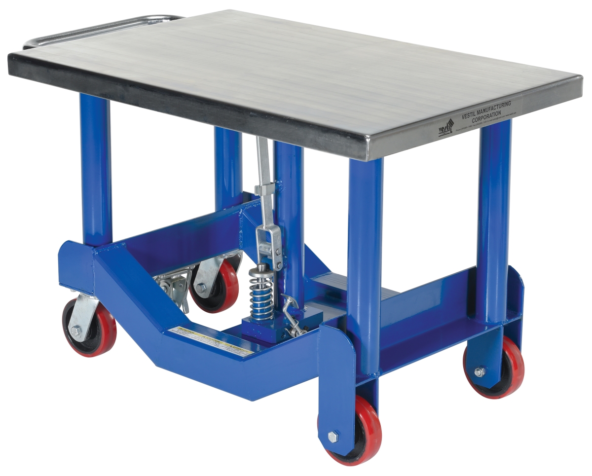 PT12-40 Low Profile Post Lift Table, 4000 lbs