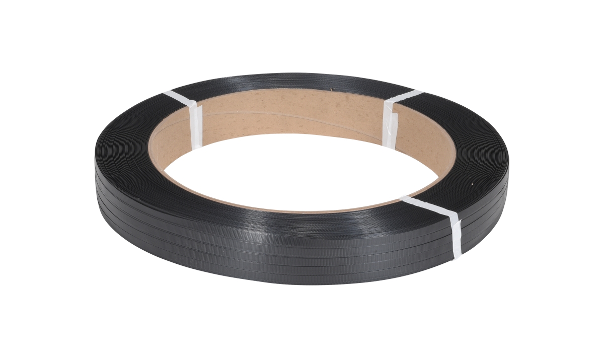 ST-12-16X3-BL 16 x 3 in. Black Polypropylene Strapping - 4500 ft. per Roll